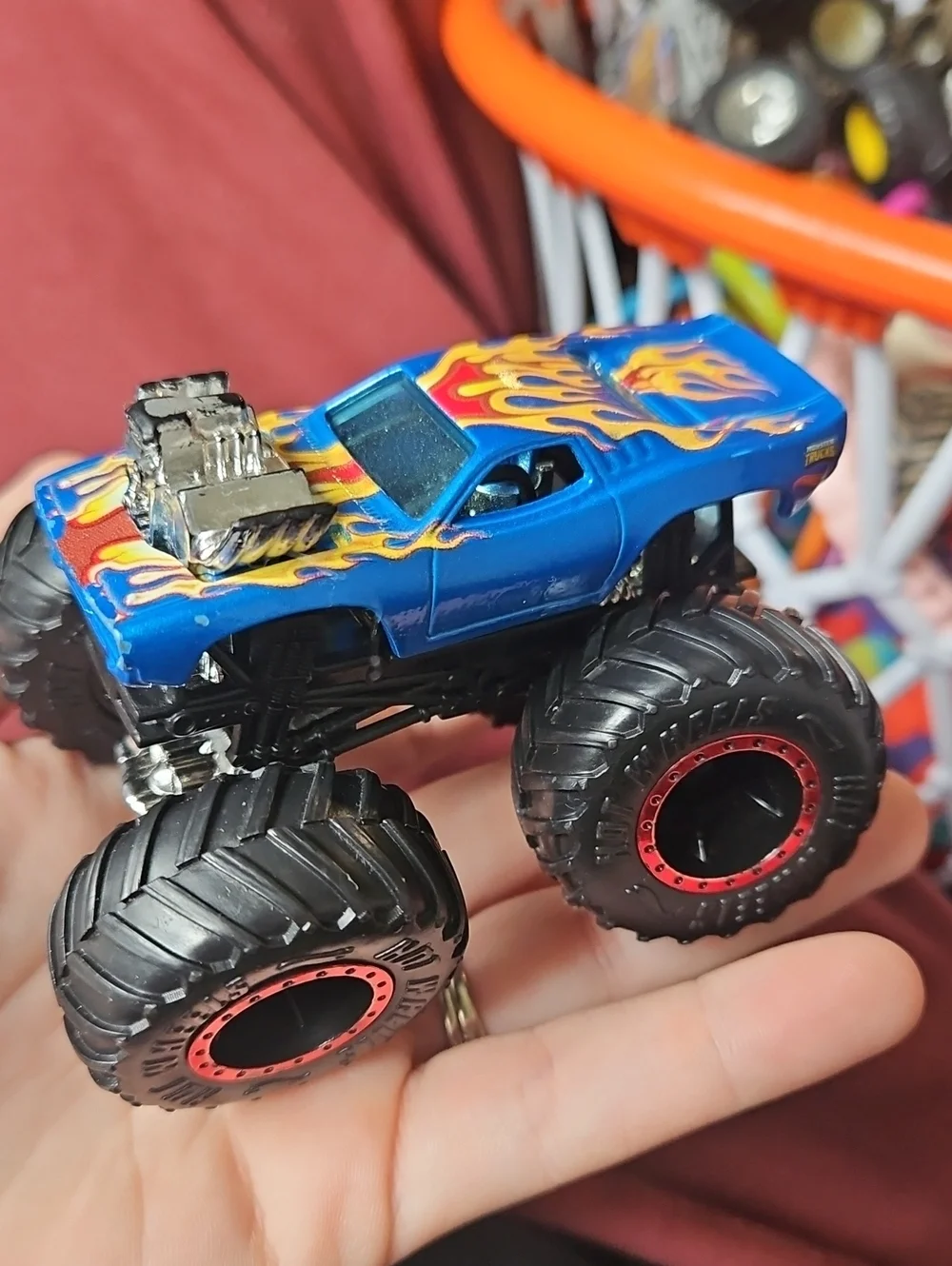 (10) Hot Wheels/monster Jam Trucks